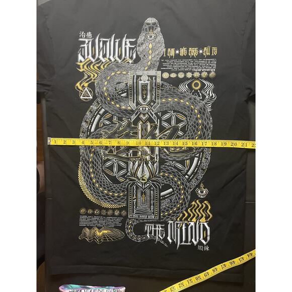 Rage Nation Apparel Evolve The Mind AR Activated Premium T-Shirt Size L - Picture 8 of 8